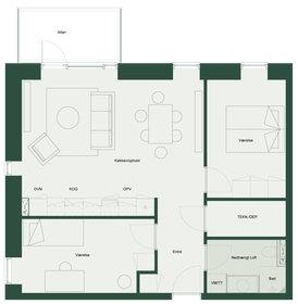 Visual presentation of the listing