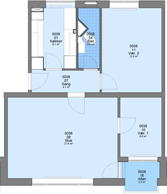 Visual presentation of the listing