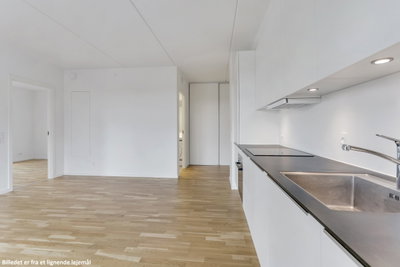 Moderne 3-værelses delebolig med altan - Møllehatten, Risskov - 1