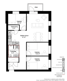 Visual presentation of the listing