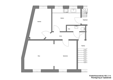 Visual presentation of the listing