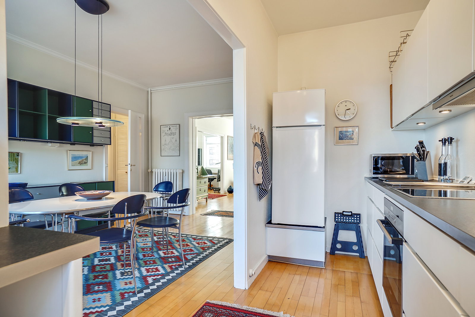 apartment Lys 91 m² lejlighed i Hellerup med altan og god planløsning