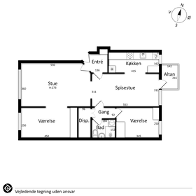 Visual presentation of the listing