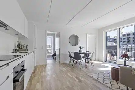 apartment Lys 3-værelses stuelejlighed i Århus
