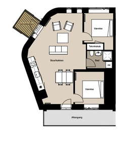 Visual presentation of the listing