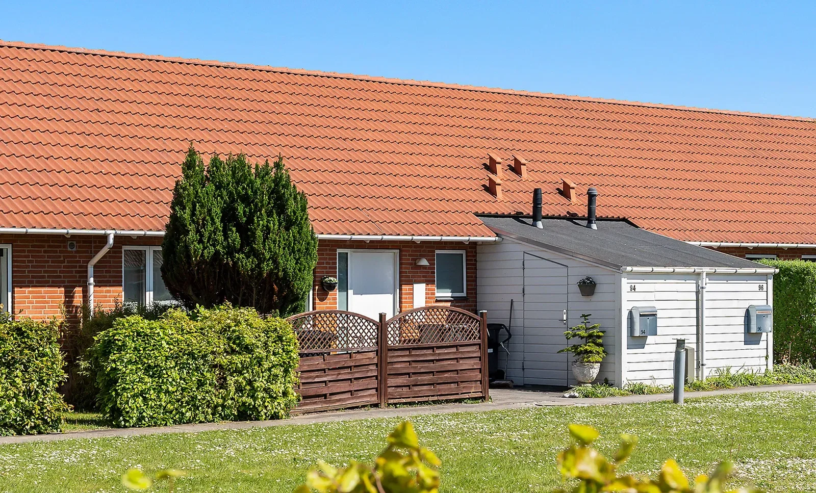 townhouse 4-værelses rækkehus med terrasse i Søndersø