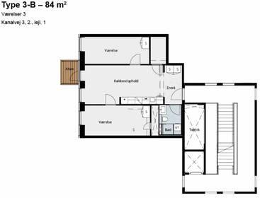 Visual presentation of the listing