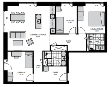 Visual presentation of the listing
