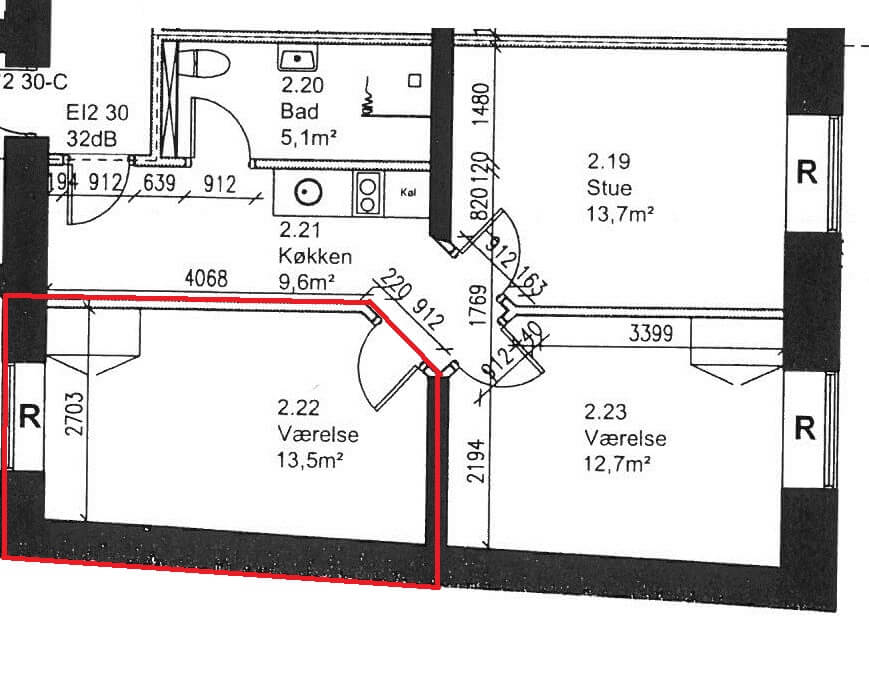 Visual presentation of the listing