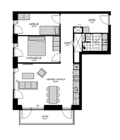 Visual presentation of the listing