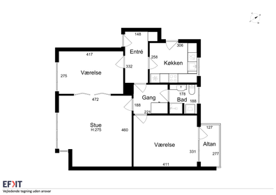 Visual presentation of the listing