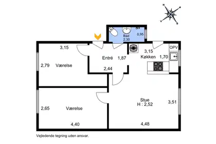 Visual presentation of the listing