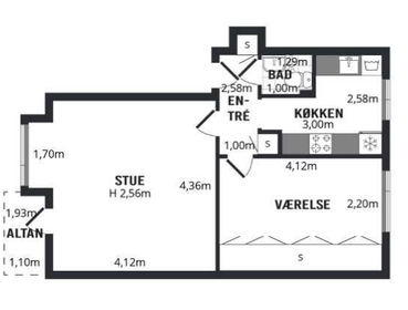 Visual presentation of the listing