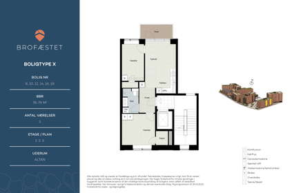 Visual presentation of the listing