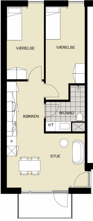 Visual presentation of the listing