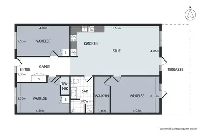 Visual presentation of the listing