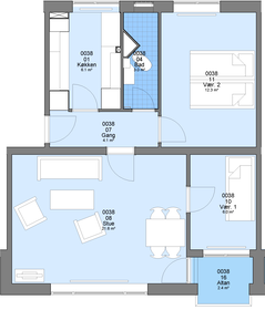 Visual presentation of the listing