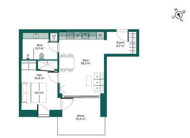 Visual presentation of the listing