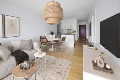 Visual presentation of the listing