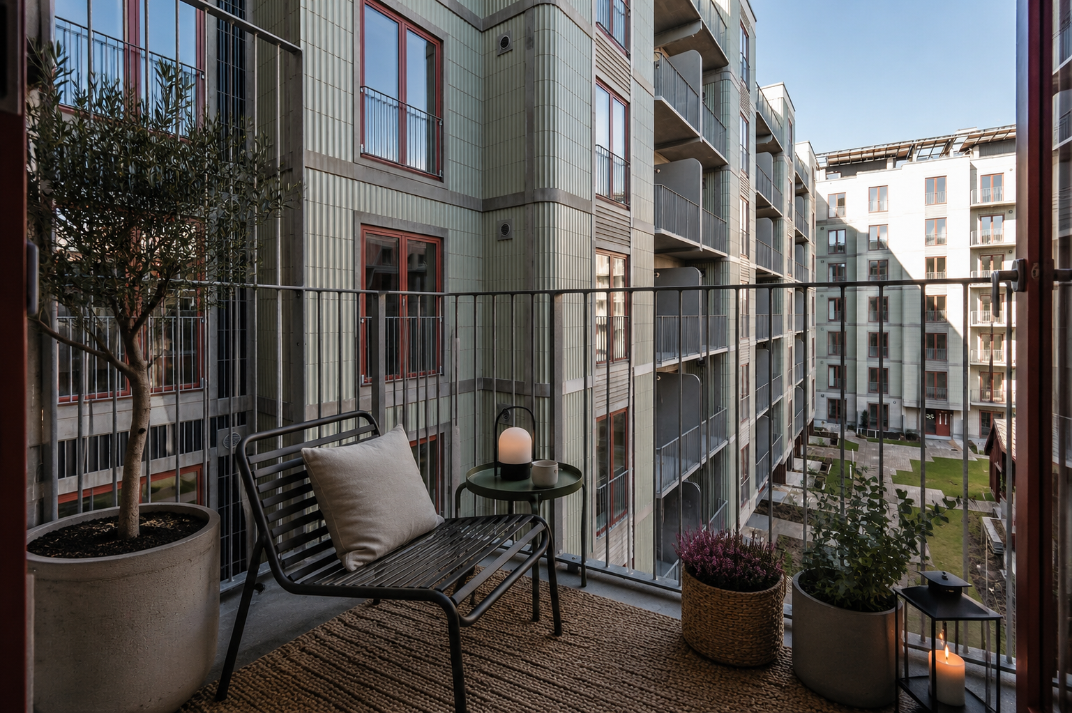 Visual presentation of the listing