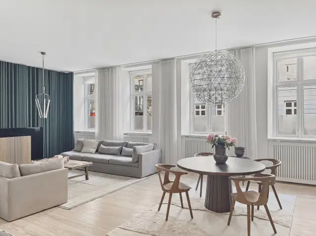 apartment Herskabslejlighed med 3 soveværelser i København K