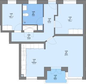 Visual presentation of the listing