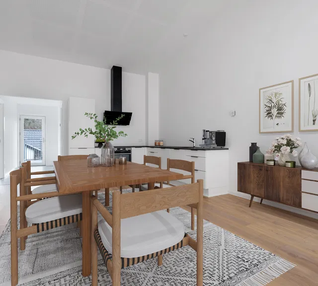 apartment Lys 4-værelses lejlighed tæt på strand og natur