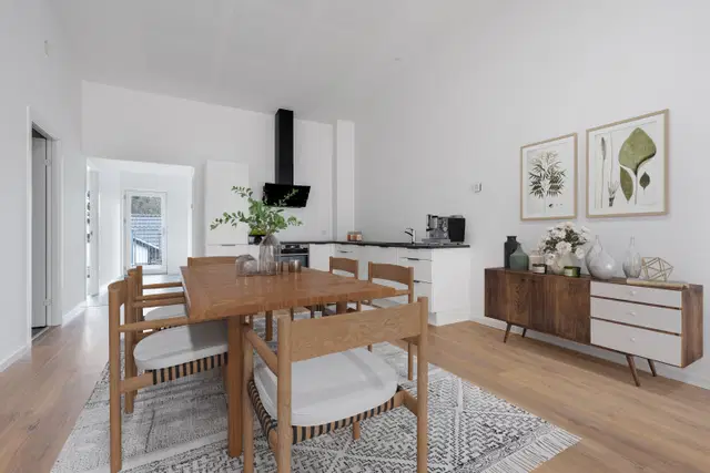 apartment Lys 4-værelses lejlighed tæt på strand og natur
