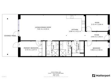 Visual presentation of the listing