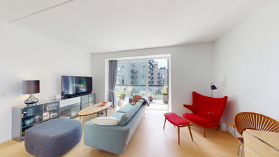 102 m² apartment with large south-facing balcony on Amager - Strandlodsvej, København S - 1