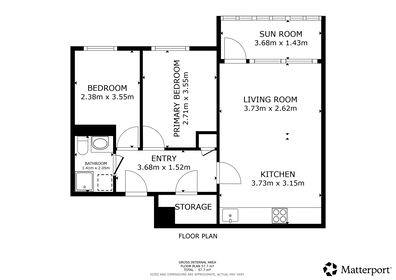 Visual presentation of the listing