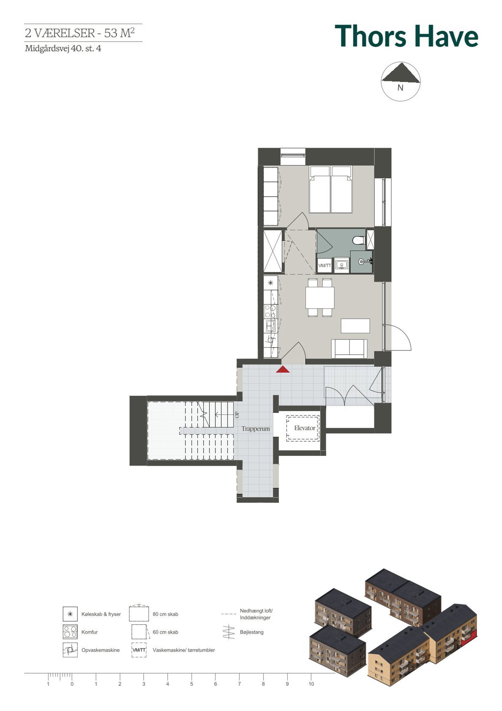 Visual presentation of the listing