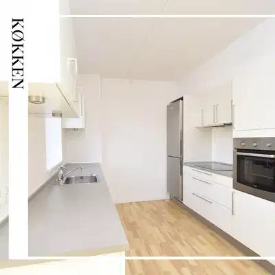 apartment Lys og rummelig 3-værelses lejlighed med altan