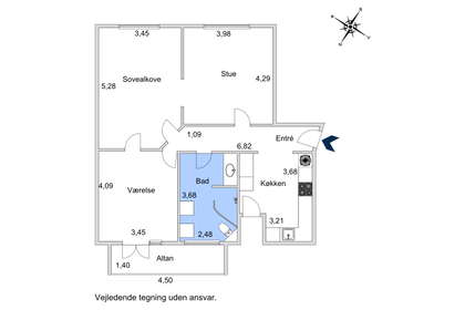 Visual presentation of the listing