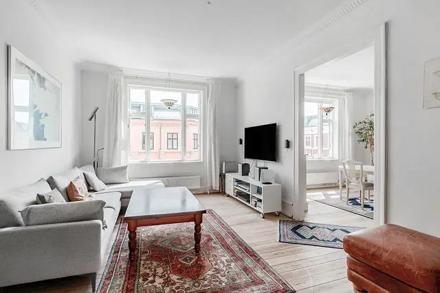 apartment Møbleret Østerbrobolig med vestvendt altan