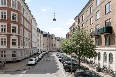 Møbleret Østerbrobolig med vestvendt altan - Holsteinsgade, København Ø - 1
