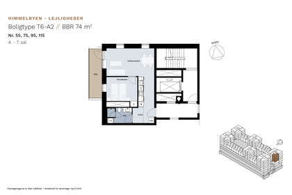 Visual presentation of the listing