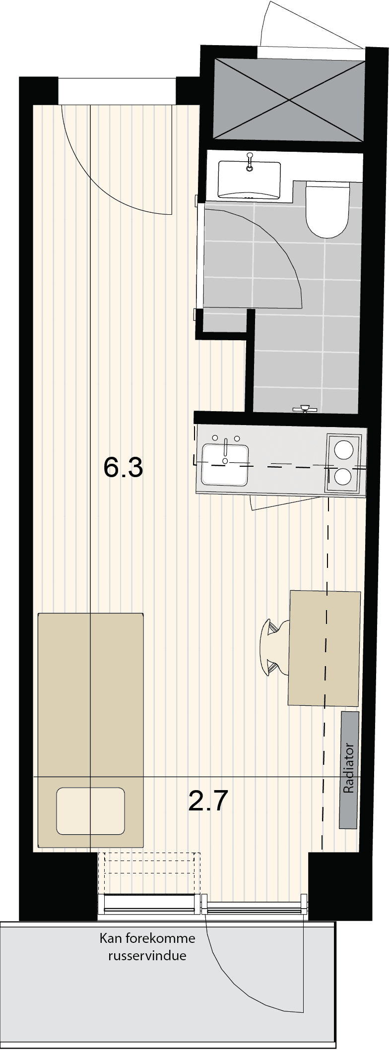 Visual presentation of the listing