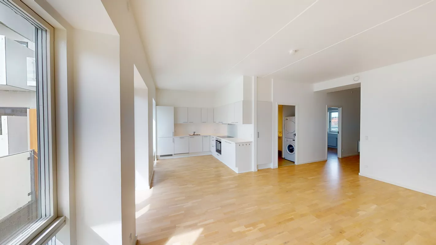 apartment Lys 3-værelses lejlighed med stor altan i Aarhus