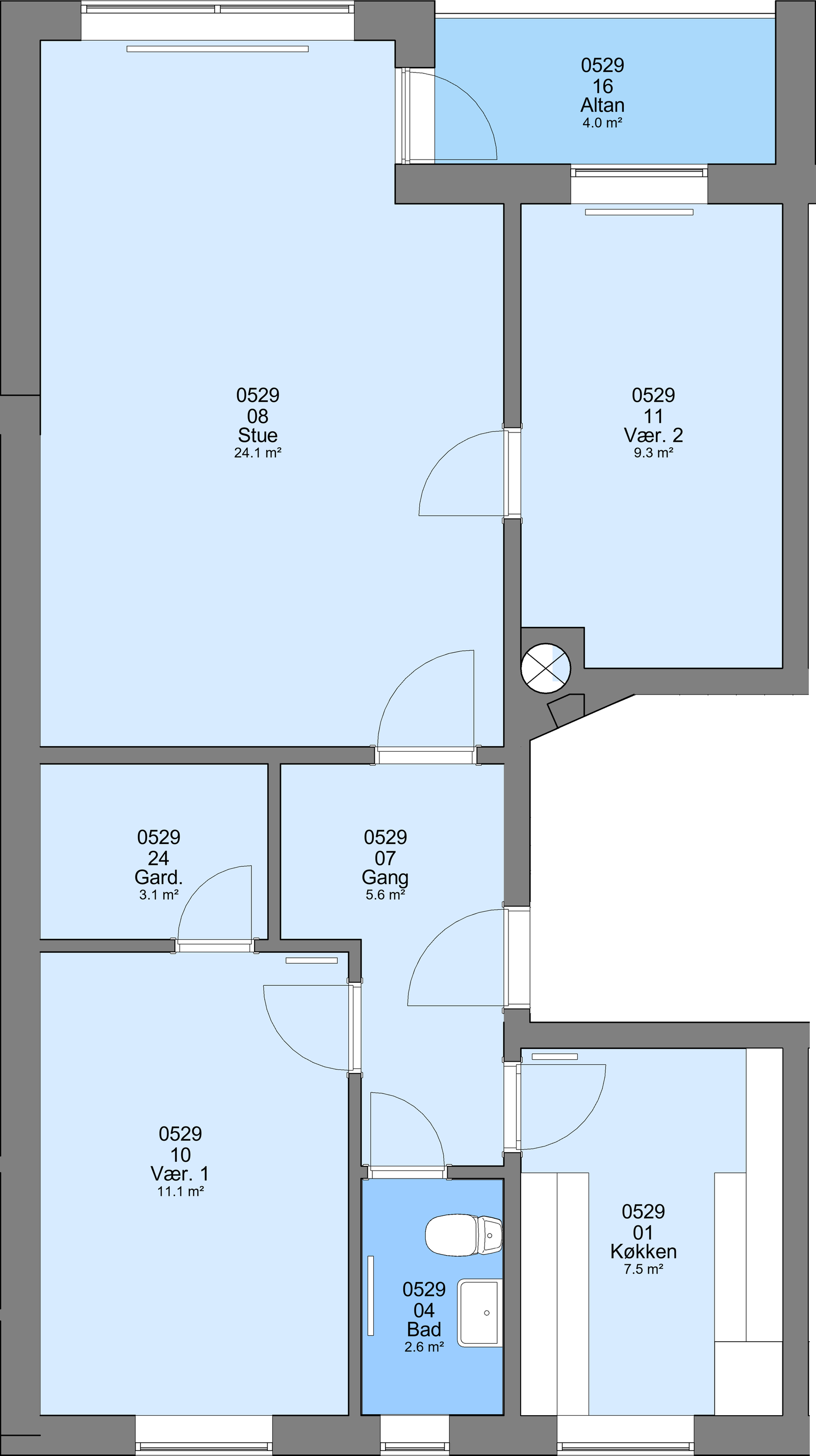 Visual presentation of the listing