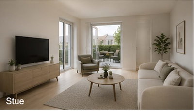 Ny 106 m² stuelejlighed med egen terrasse i Hedensted - Ankersvej, Hedensted - 2
