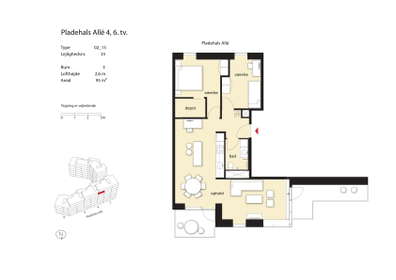 Visual presentation of the listing