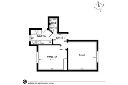 Visual presentation of the listing