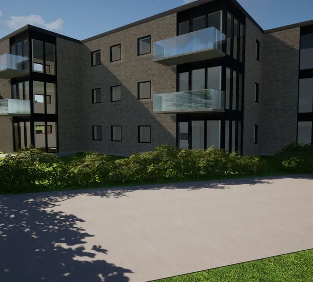 apartment Nyopført 3-værelses lejlighed med altan i Hedensted