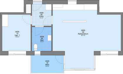 Visual presentation of the listing