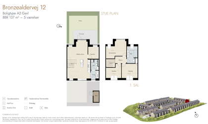 Visual presentation of the listing