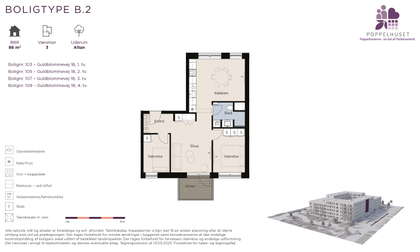Visual presentation of the listing