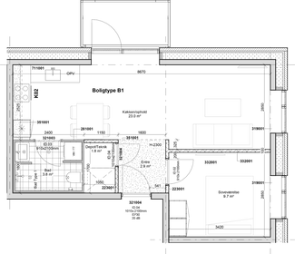 Visual presentation of the listing