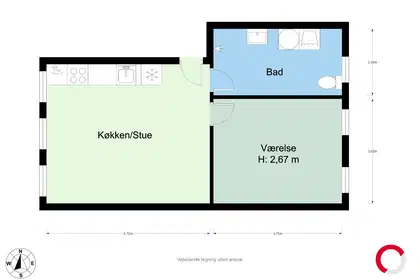Visual presentation of the listing