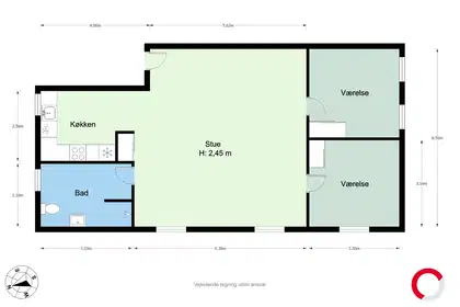 Visual presentation of the listing